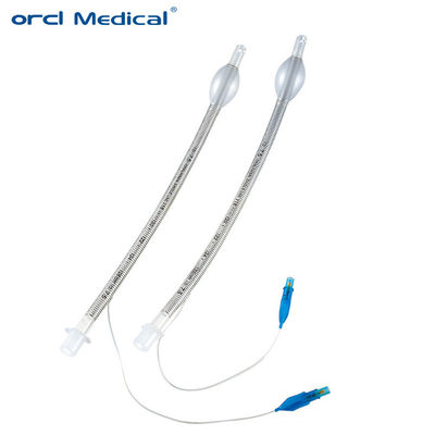 中国製のバルク供給医療滅菌補強PVCカフド /不整合内気管チューブ