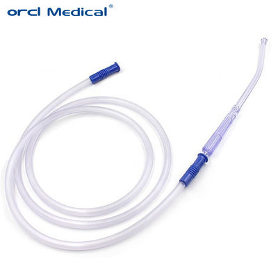 Medical Suction Tube Yankauer Suction Tube With Connecting Tube Tip Handle